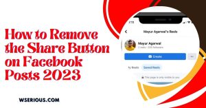How to Remove the Share Button on Facebook Posts 2023